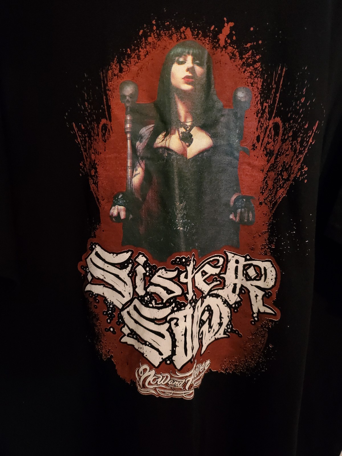 Sister Sin Band T-Shirt,Metal/Rock Graphics Size 2XL, Gildan RARE Shirt Sister Sin Band T-Shirt,Metal/Rock Graphics Size 2XL, Gildan RARE Shirt