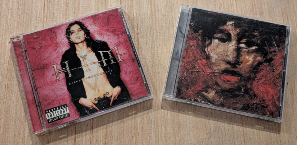 HIM CD Lot - Razorblade Romance & Venus Doom H.I.M.