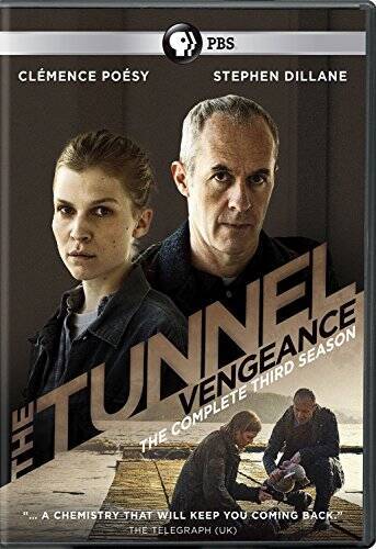 The Tunnel: Vengeance, Season 3 (UK Edition) DVD - DVD By Clemence Poesy - GOOD