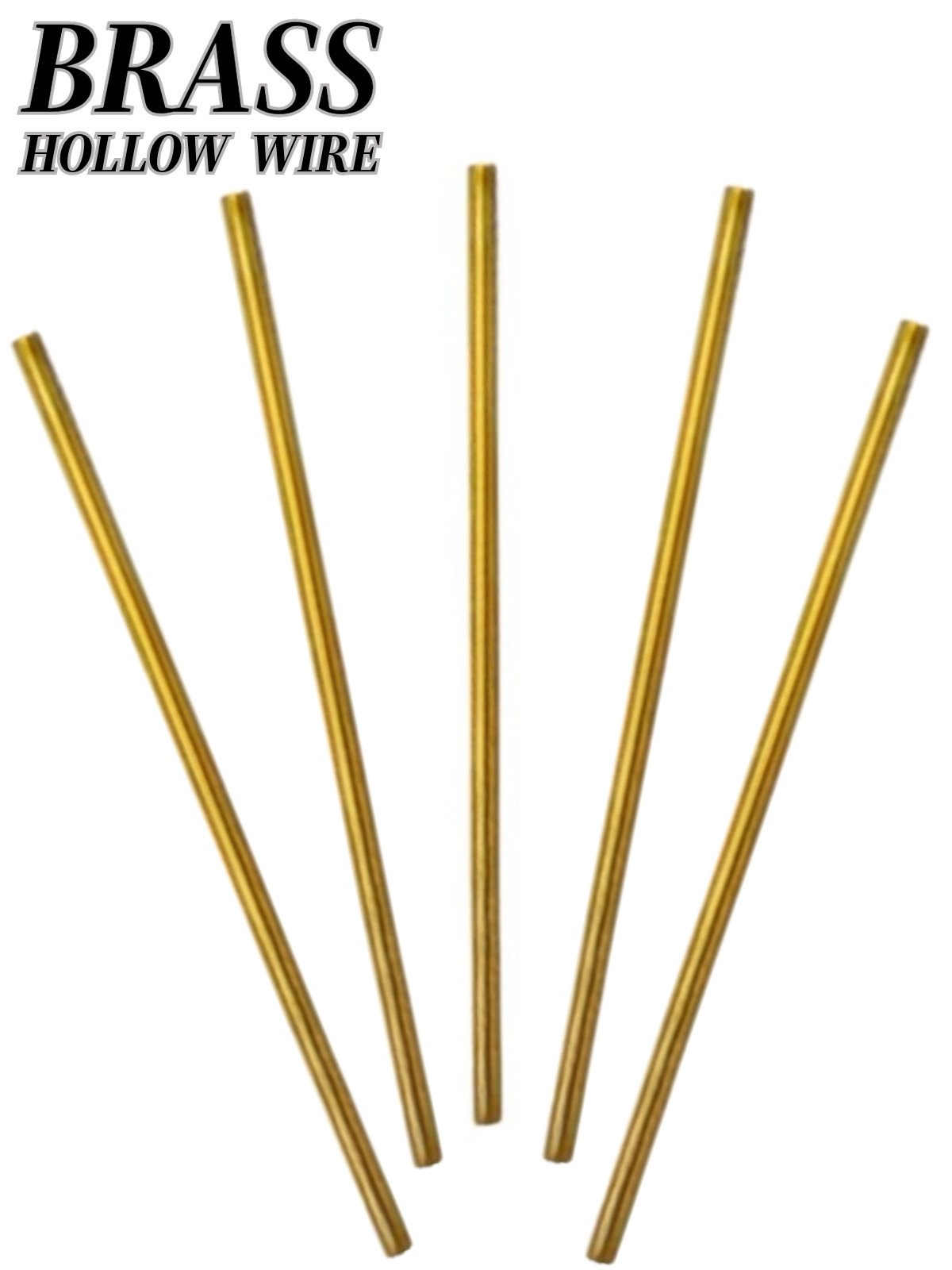 Brass Hollow Bushing Wire 5PCS repairs Clockmakers Clock Repair Tool Brass Hollow Bushing Wire 5PCS repairs Clockmakers Clock Repair Tool