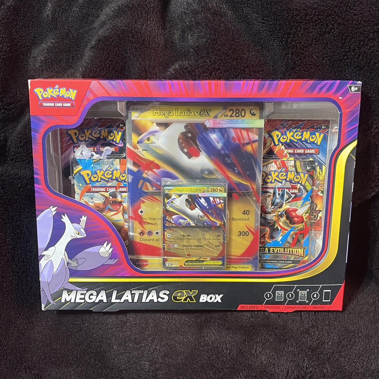 Pokemon TCG Mega Latias Ex Box Sealed New Fast Shipping Mega Evolutions 