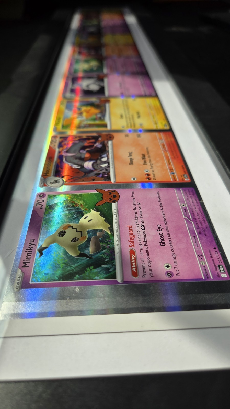 Pokemon Uncut Sheet Framed NFC Pokemon Uncut Sheet Framed NFC