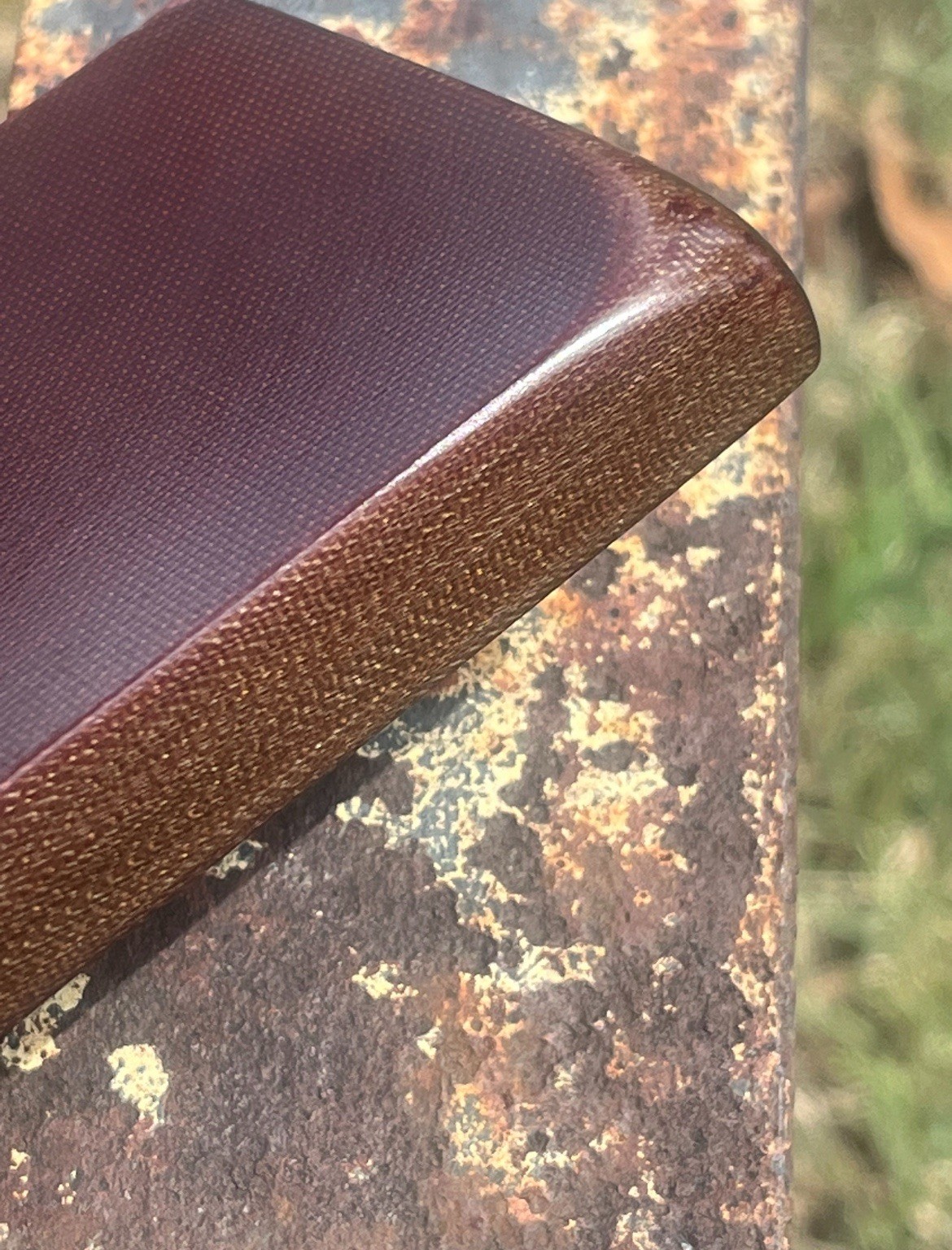 Vintage Glass Phenolic Micarta