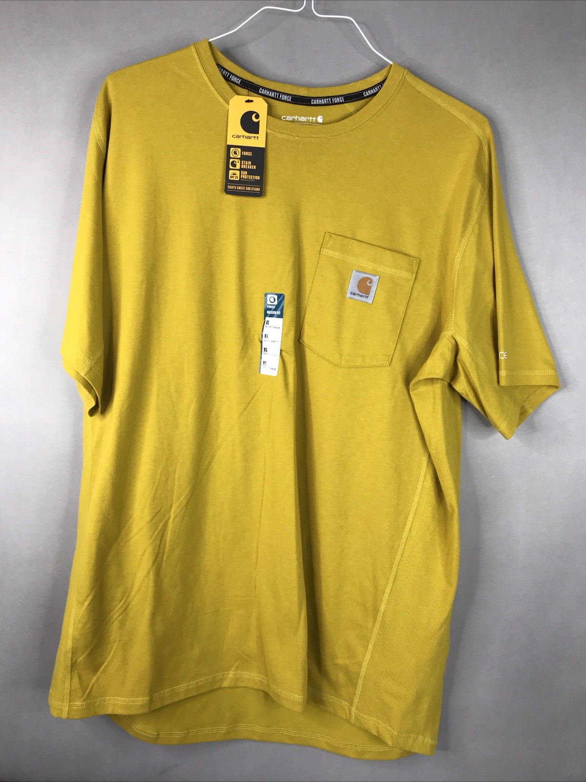 Carhartt Force Relaxed Fit Midweight Short Sleeve Pocket T-Shirt Mens XL New