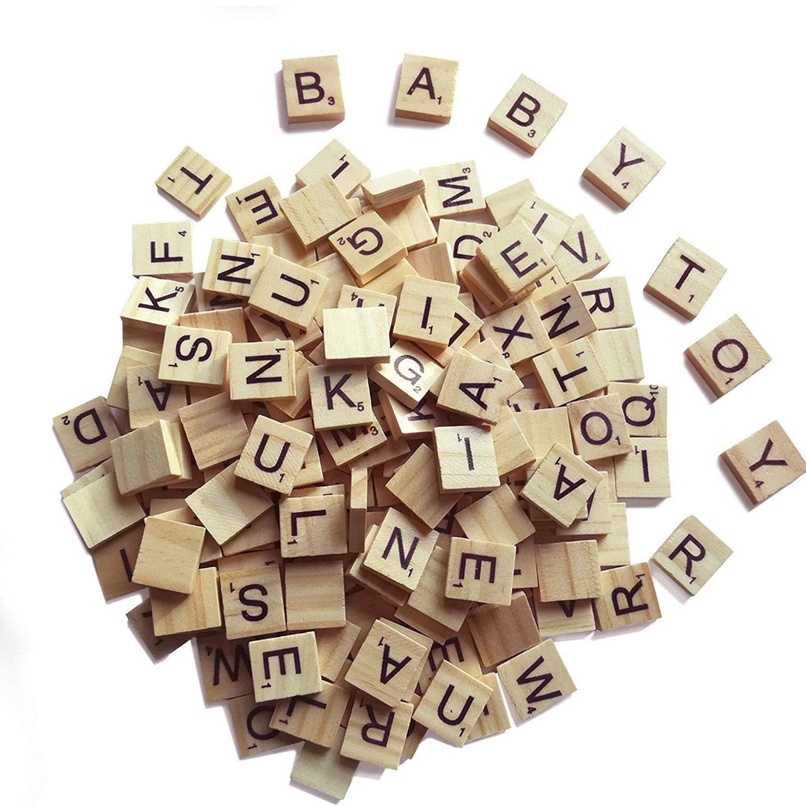 REPLACEMENT INDIVIDUAL SCRABBLE WOODEN TILES (LETTERS or blank) YOU PICK REPLACEMENT INDIVIDUAL SCRABBLE WOODEN TILES (LETTERS or blank) YOU PICK