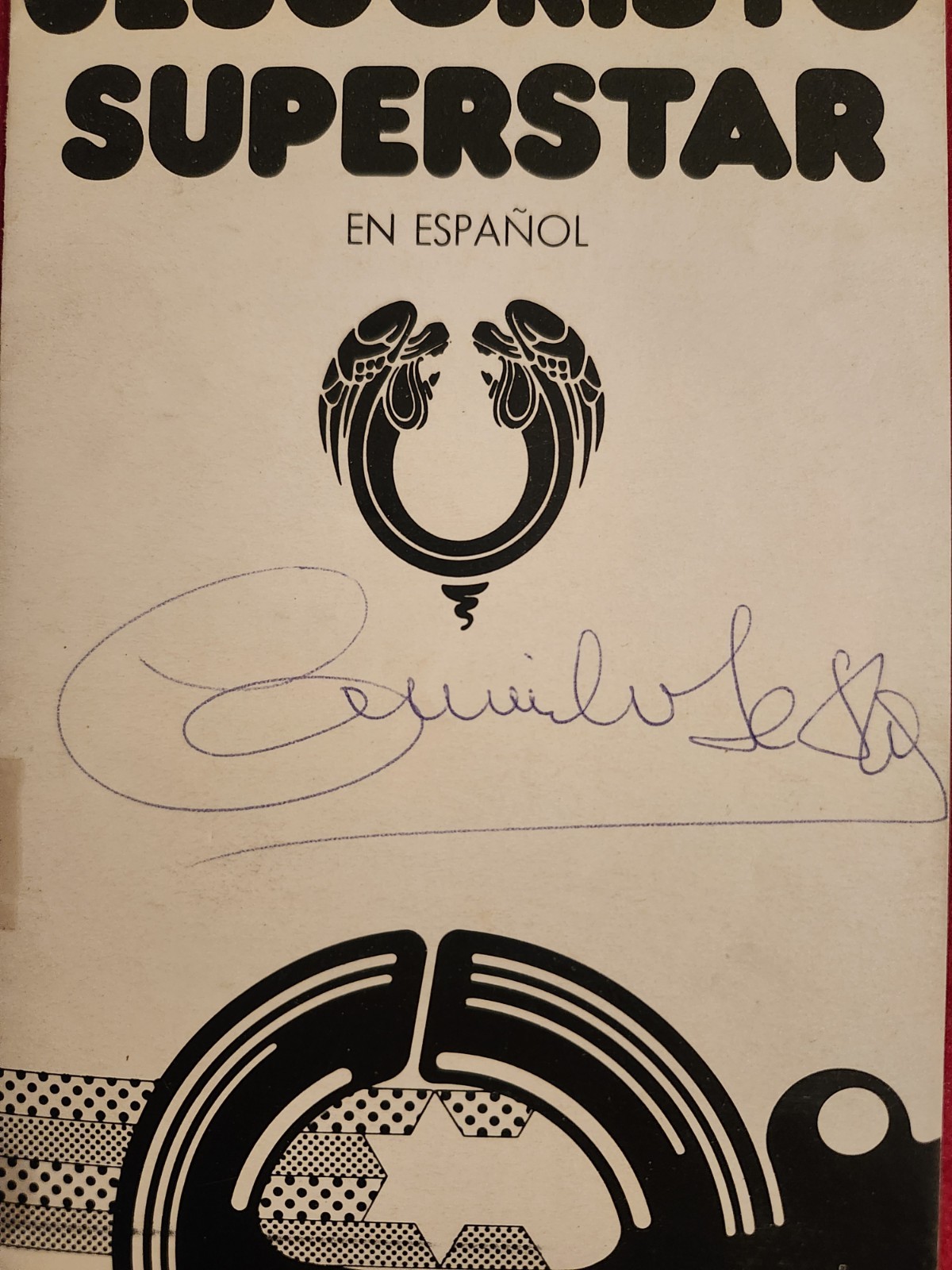 Camilo Sesto Autografo Original 1975