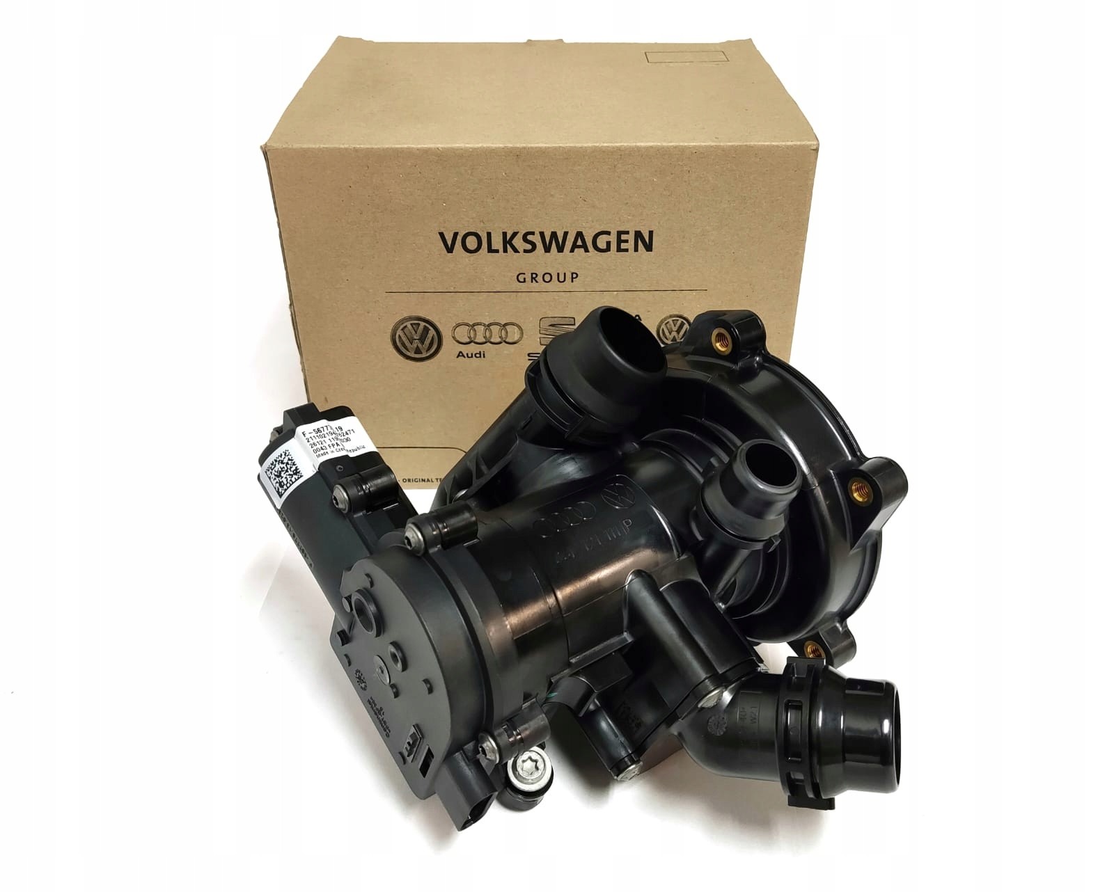 🛠️NEW Genuine VW Audi 06L121111N Thermostat Housing 1.8T 2.0T Golf GTI A3 A4 Q5