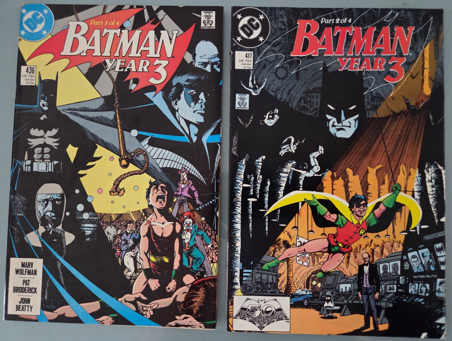 BATMAN #436 437 438 439 440 441 (1989) FULL YEAR 3 1ST TIM DRAKE GEORGE PEREZ
