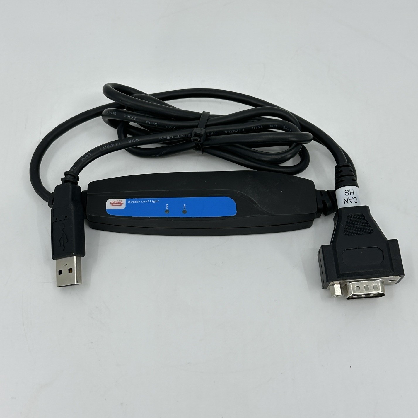 GENUINE Kvaser Leaf Light HS USB to CAN Bus Interface 73-30130-00241-8 GENUINE Kvaser Leaf Light HS USB to CAN Bus Interface 73-30130-00241-8