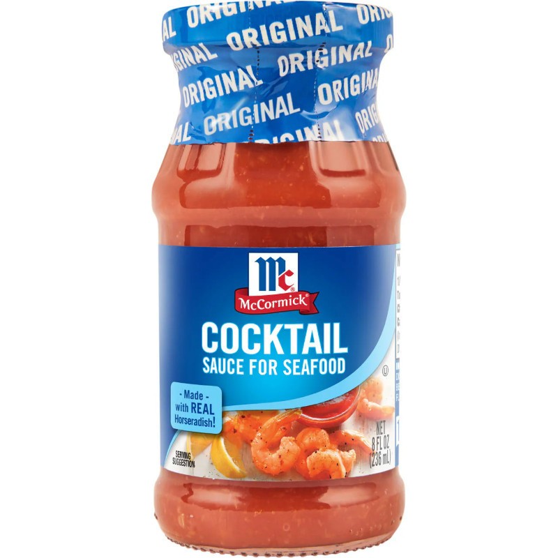 3x McCormick Original Cocktail Sauce Seafood Condiment Cooking Kitchen New 8oz L 3x McCormick Original Cocktail Sauce Seafood Condiment Cooking Kitchen New 8oz L