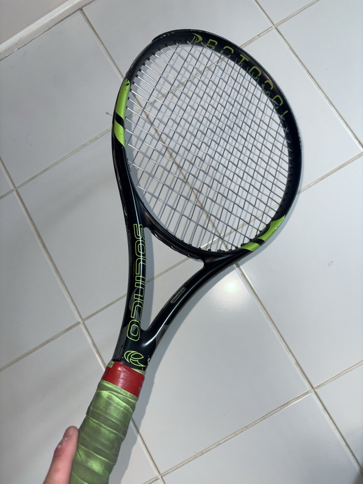 Rare Solinco Protocol 285 Concept Tennis Racquet 100 SQ IN 16x19 Great Condition
