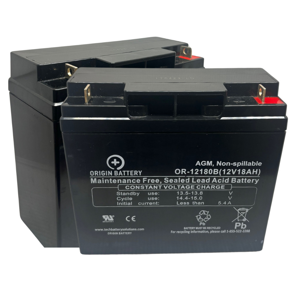 Invacare Lynx SX3 Battery Replacement Kit, also fits At\'m Take Along Chair Model