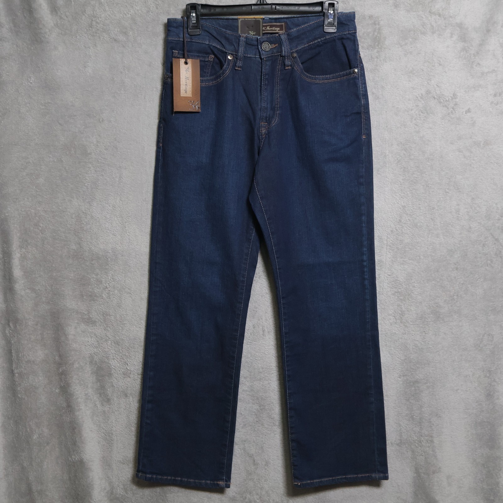 34 Heritage Charisma Jeans Mens 29x29 Dark Blue Denim Classic Straight Leg 34 Heritage Charisma Jeans Mens 29x29 Dark Blue Denim Classic Straight Leg