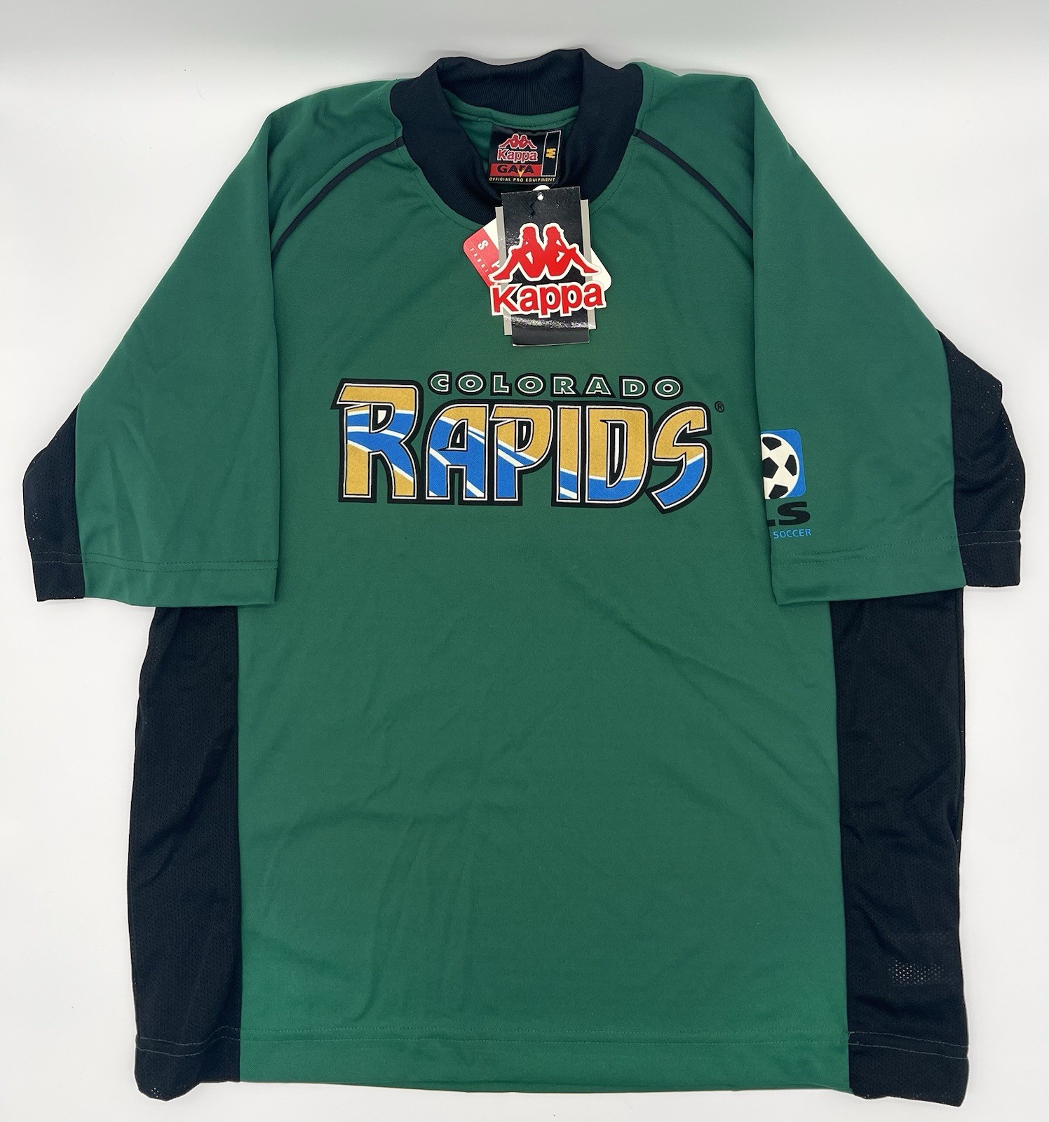 Colorado Rapids 1999/2000 Training Authentic Kappa Soccer Jersey (M)