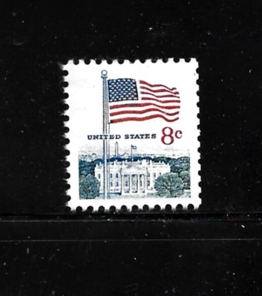 US Stamp-Scott # 1338F-8c-Mint/NH-OG-1968-71