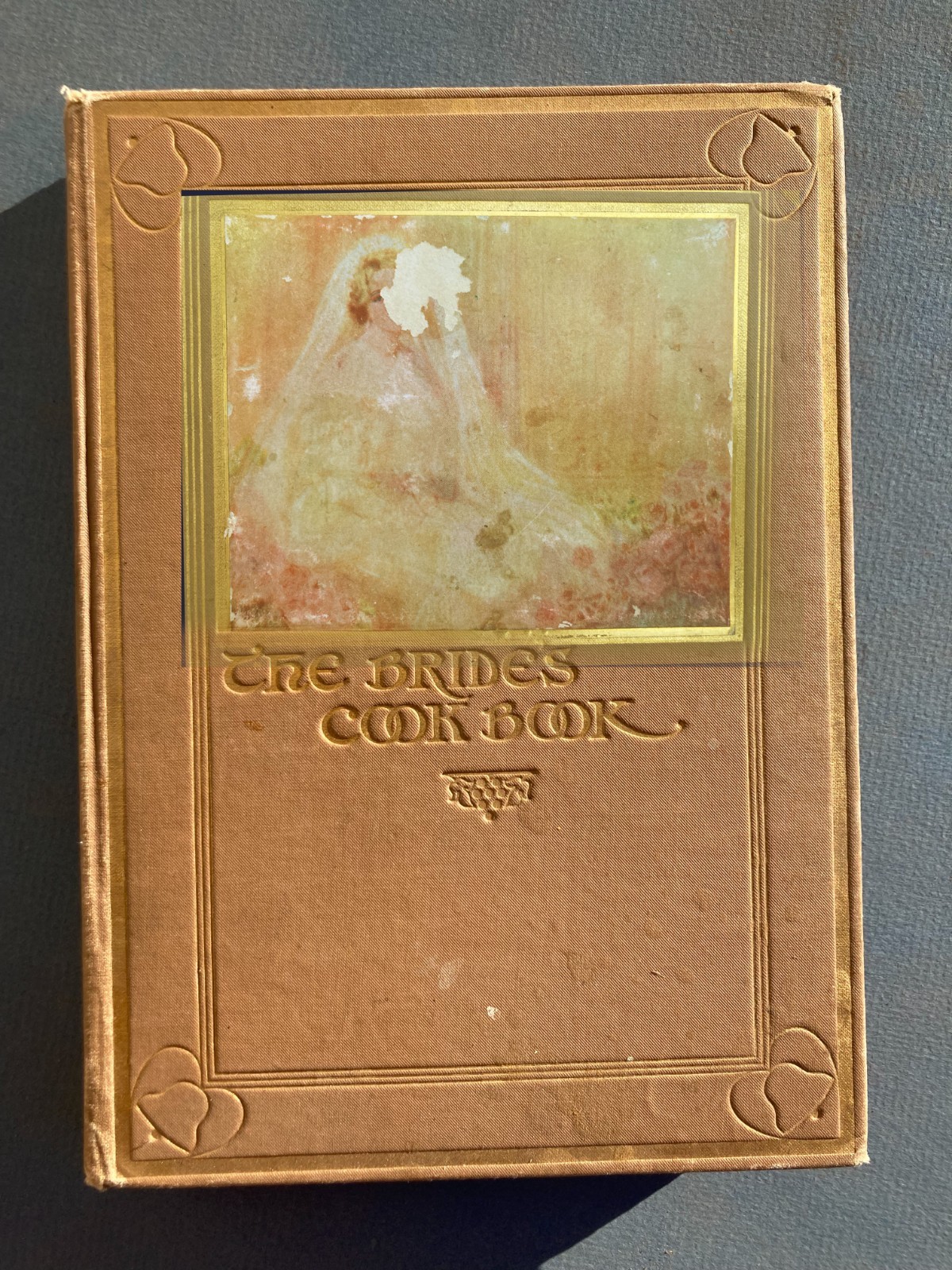 Antique 1908 The Bride's Cookbook by Laura Davenport