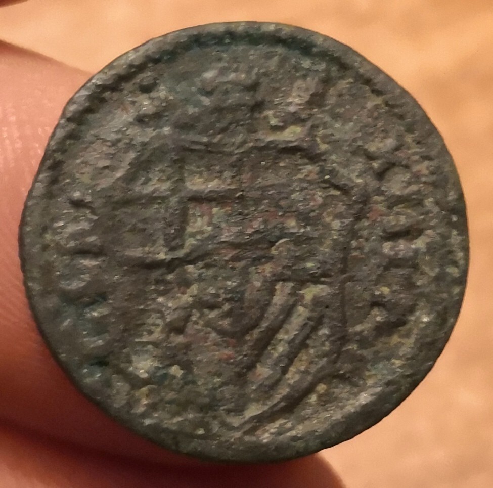 Quattrino Con San Pietro 1758-1769 Gubbio, Clement XIII, Very Rare R2, Ref.3435