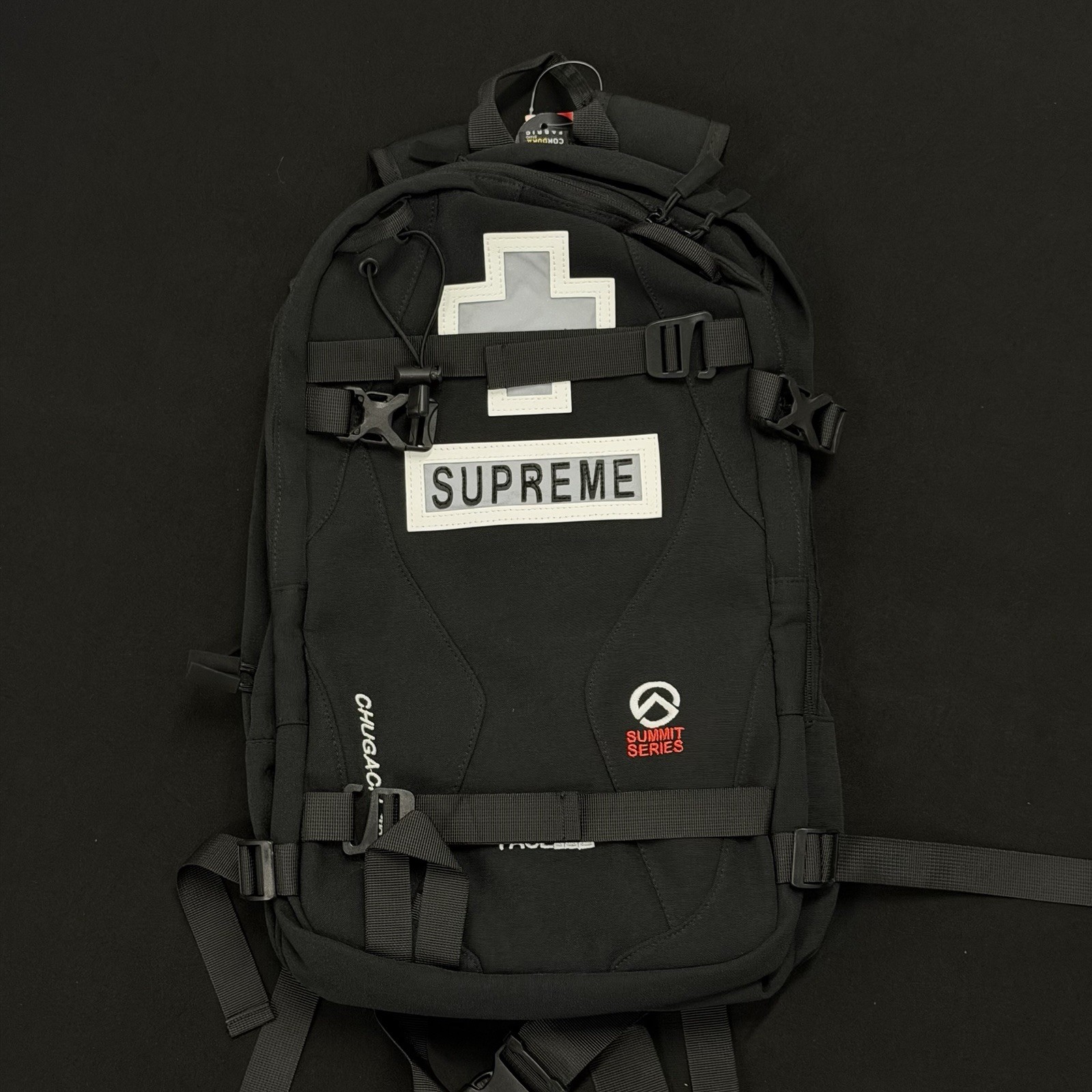 Supreme TNF Summit Series Backpack Chugach 16 Black The North Face Rare Bag
