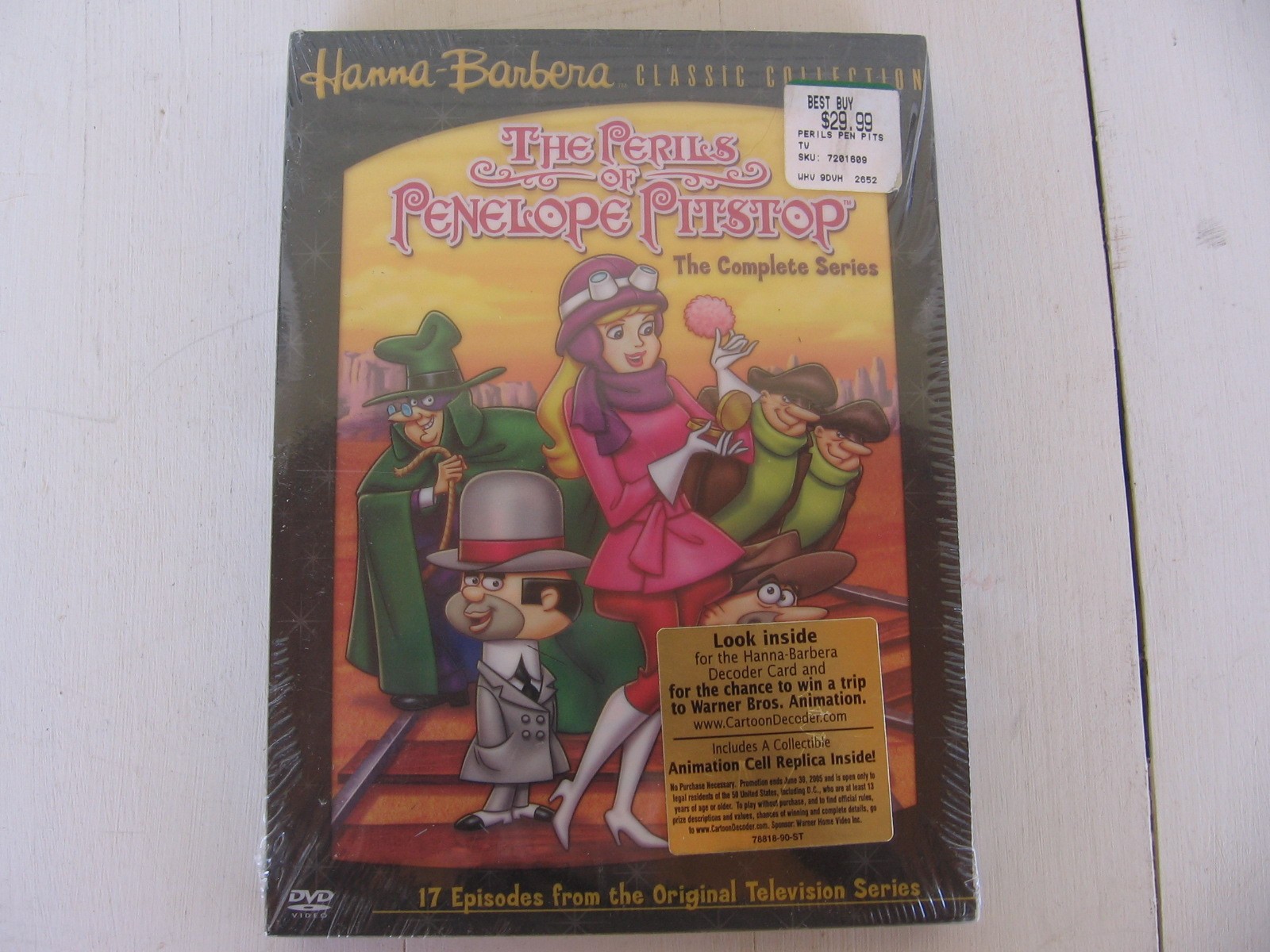 DVD THE PERILS OF PENELOPE PITSTOP THE COMPLETE SERIES NEW