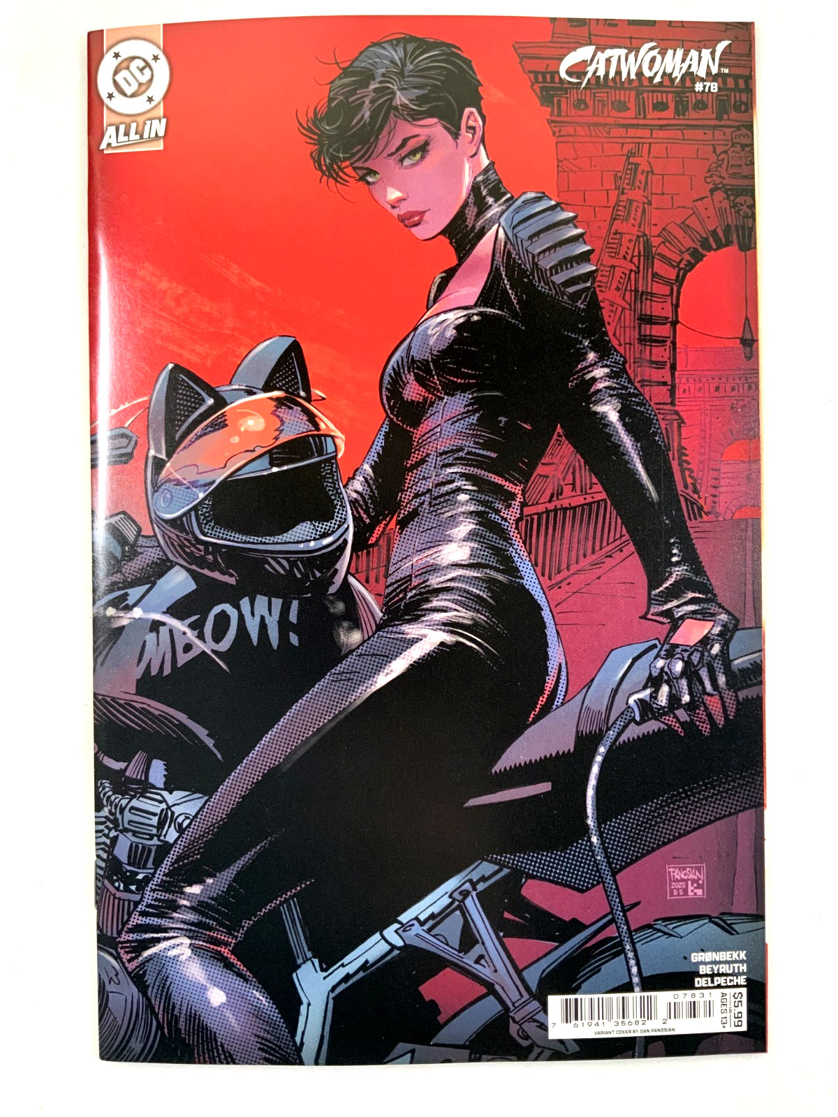 DC CATWOMAN (2025) #78 Dan Panosian Cover C Variant NM (9.4) Ships FREE