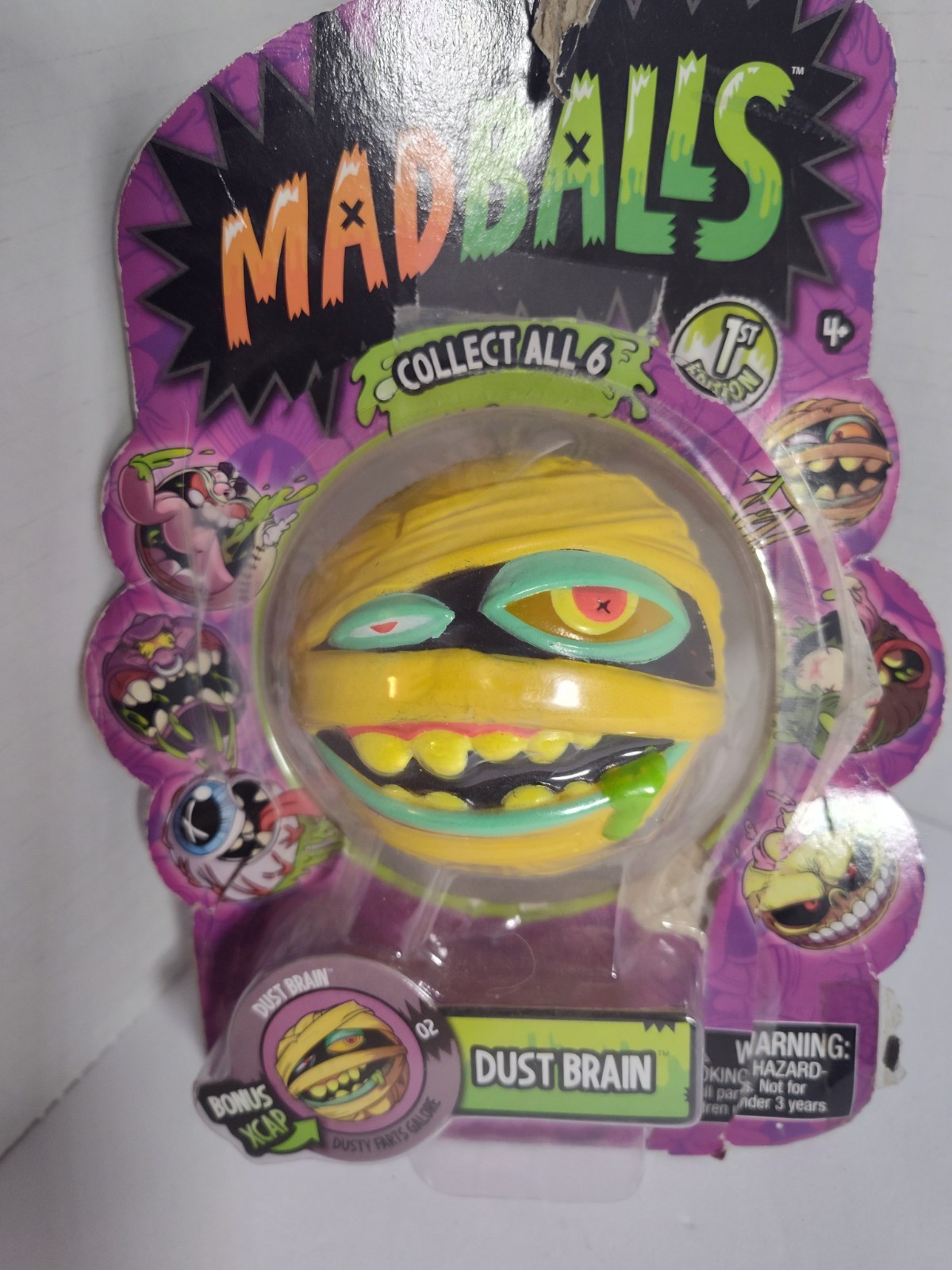 MADBALLS 1st Edition 2016 Just Play Sealed American Greetings - DUST BRAIN MADBALLS 1st Edition 2016 Just Play Sealed American Greetings - DUST BRAIN