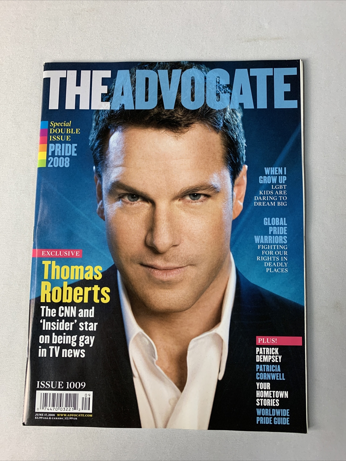 The Advocate Gay Interest Magazine June 2008 Thomas Roberts Pride Issue The Advocate Gay Interest Magazine June 2008 Thomas Roberts Pride Issue