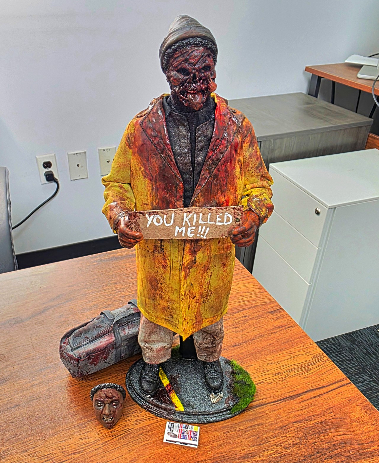 1/6 Custom Creepshow 2 Hitchiker Figure Not Ones Customs