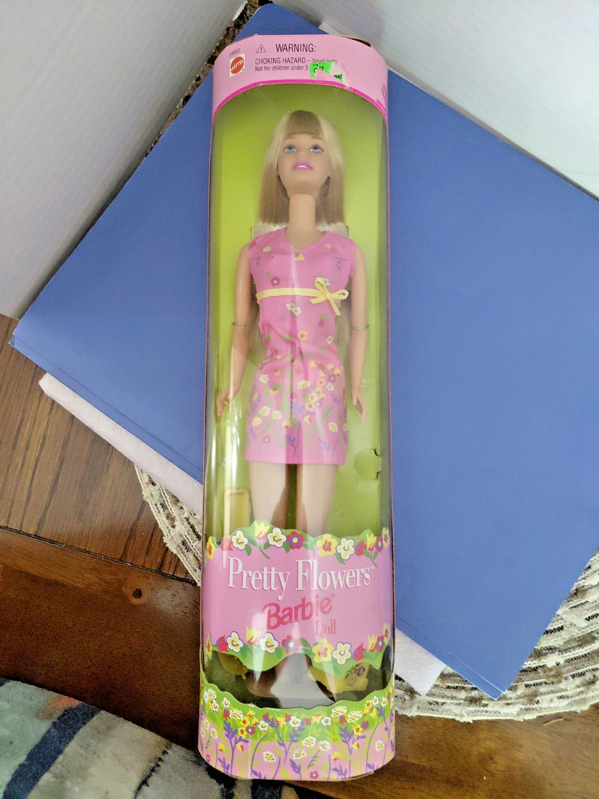 Vintage 1999 Mattel Pretty Flowers Barbie New NRFB
