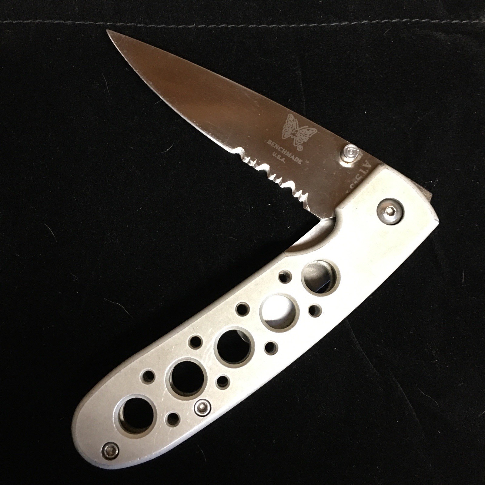 Benchmade  Vintage  Pat Crawford Leopard Knife