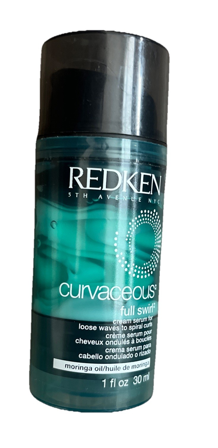 Redken Curvaceous Full Swirl Cream-Serum For Curly Hair 1 Oz Travel Discontinued