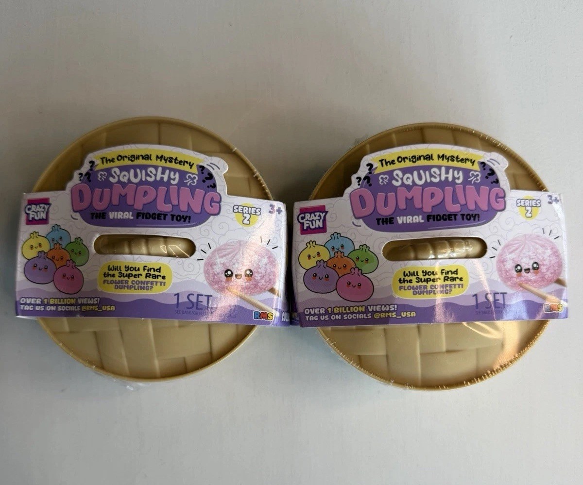 1 CONFIRMED RARE FLOWER CONFETTI DUMPLING RMS Series 2 Target SEALED Lot Of 2