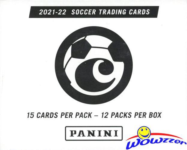 2021/22 Panini CHRONICLES Soccer Jumbo Fat CELLO Box-12 Sealed Packs-180 Cards