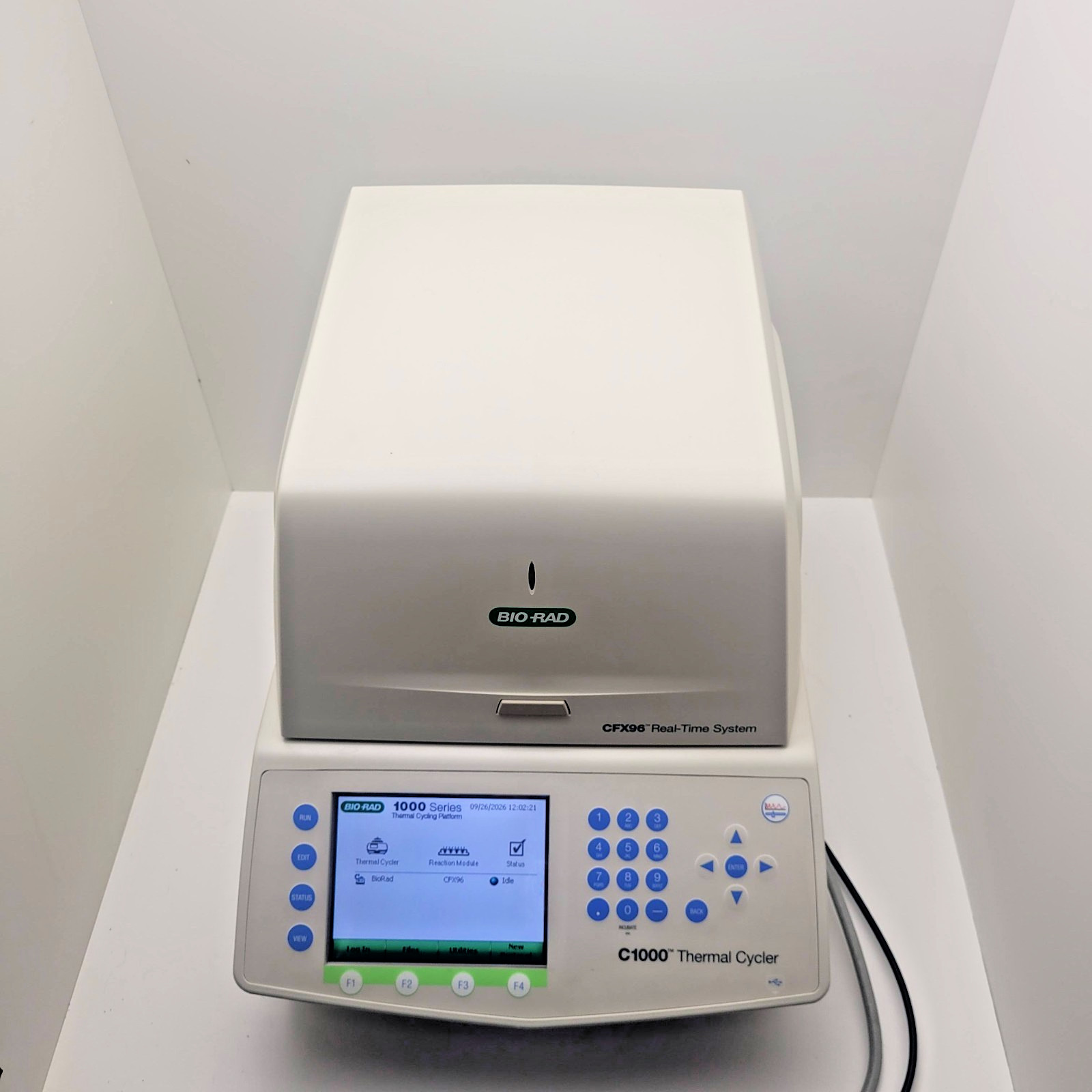Bio-Rad CFX96 Real-Time PCR C1000 qPCR Thermal Cycler 4-Ch Verified + Laptop