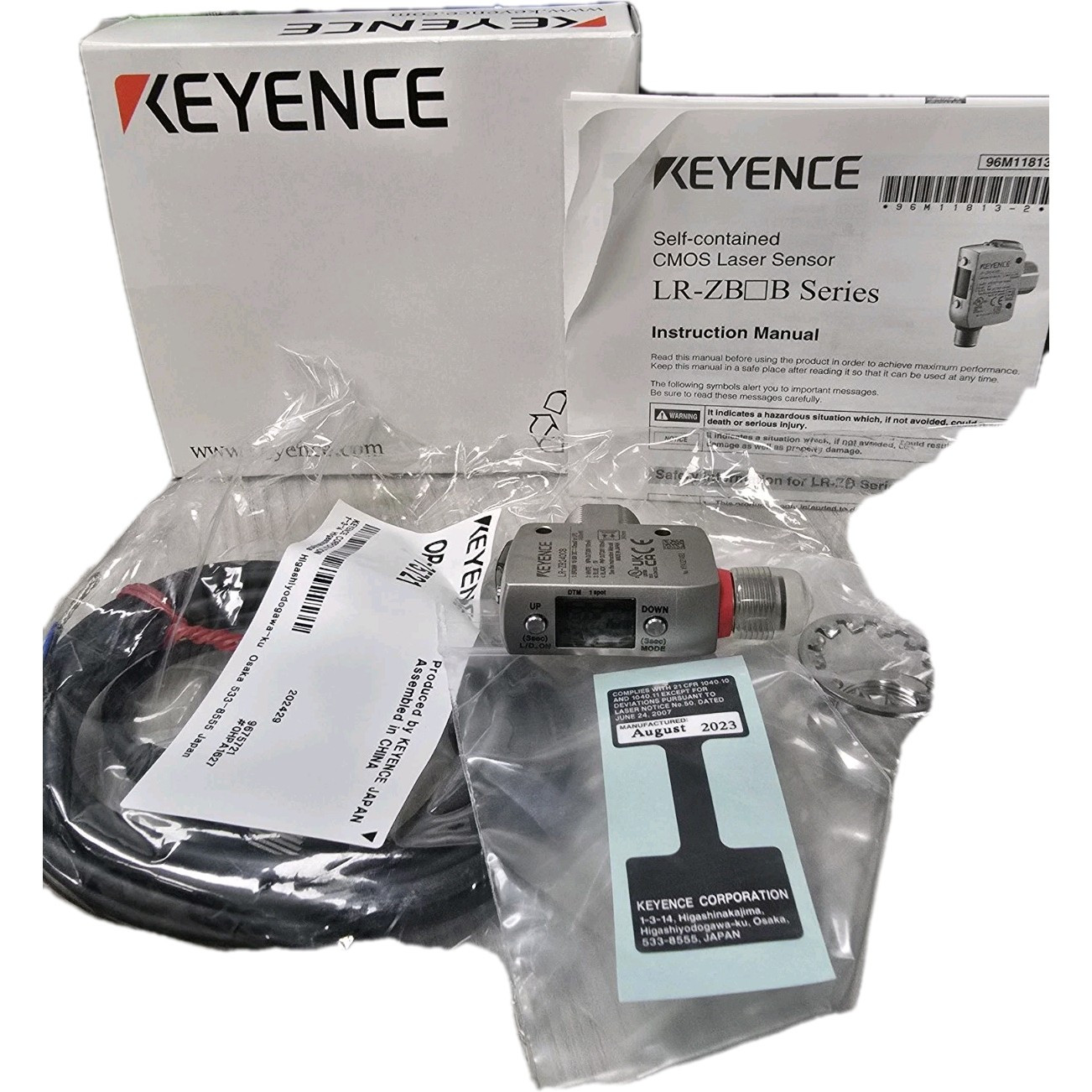 KEYENCE LR-ZB240CB Laser sensor LRZB240CB  New 1pcs