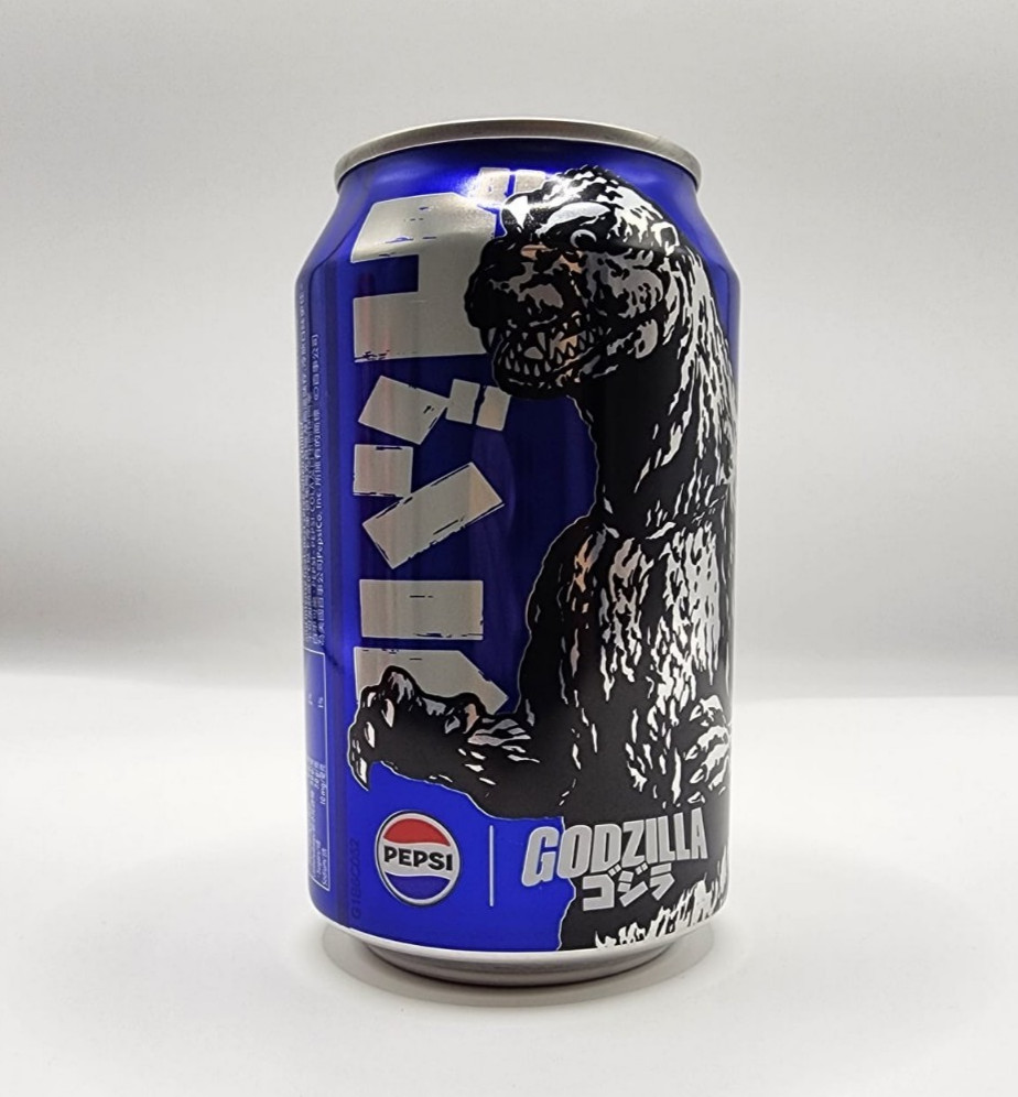 Pepsi x Godzilla Collector Can (Empty) Hong Kong Exclusive TOHO Licensed 330ml