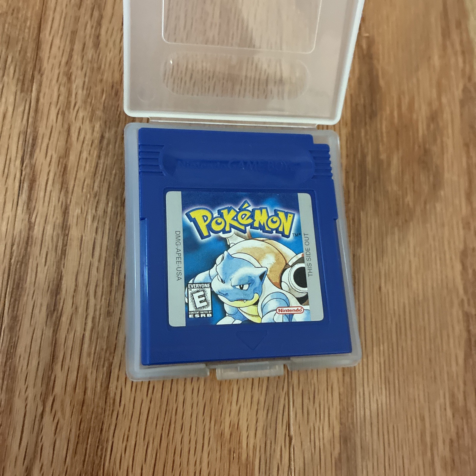 Pokemon Blue Version Nintendo Game Boy Authentic OEM Cartridge Tested Saves