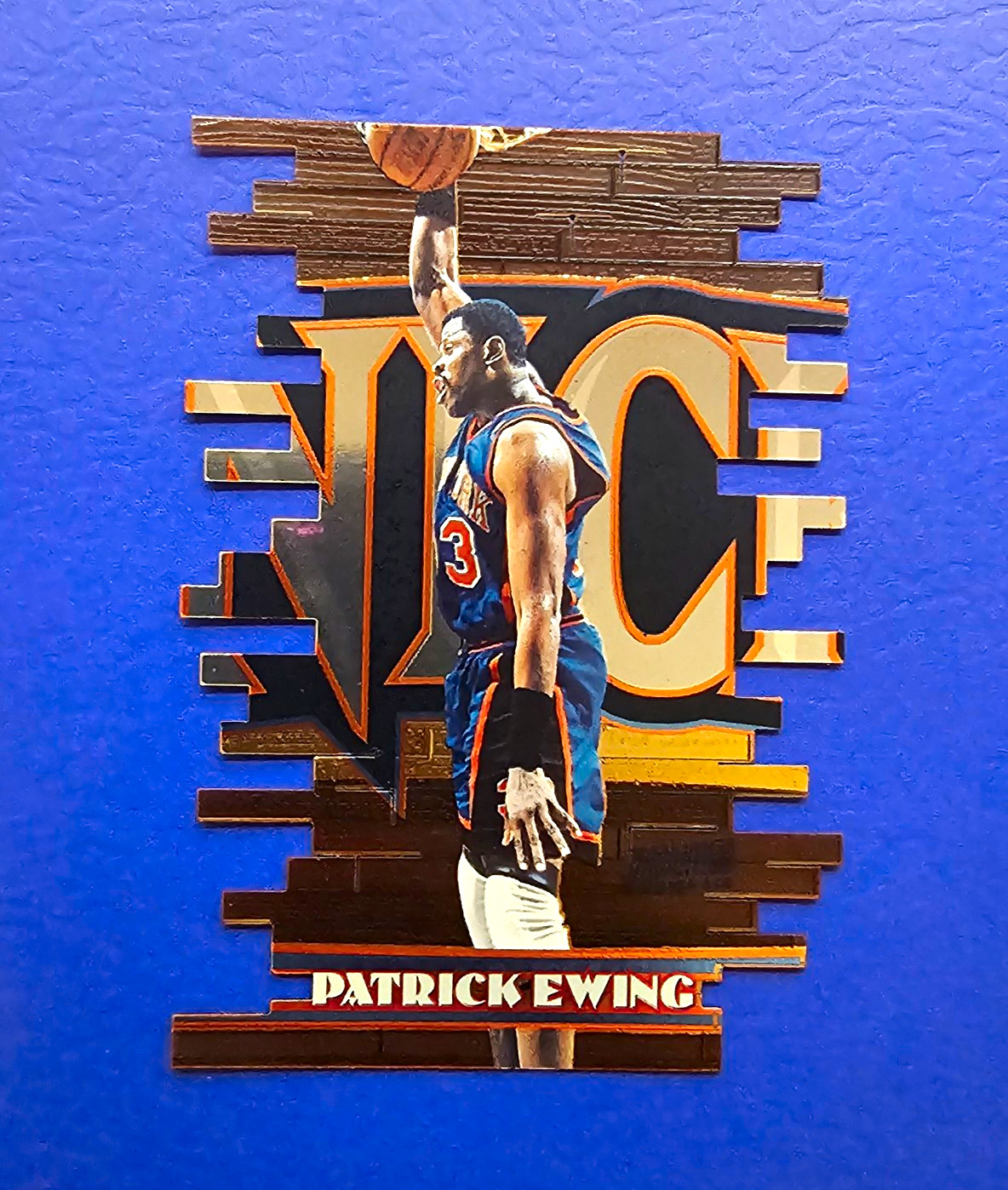 Topps 1998-99 Stadium Club Triumvirate Patrick Ewing #T8B Knicks Insert.