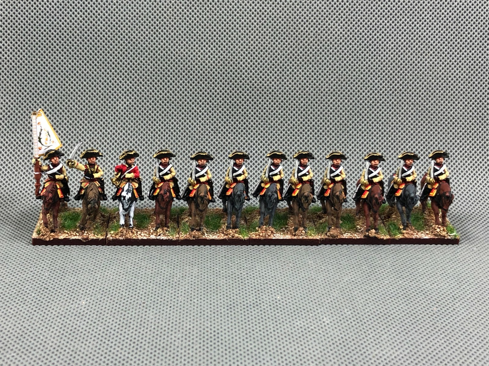 15mm SYW Seven Years War WGS painted Hessen-Kassel Hessian Gens d\'Armes LB9