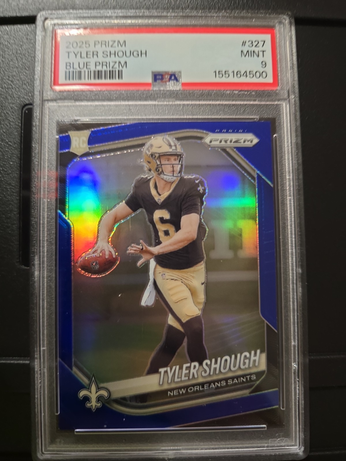 🔥 ULTRA RARE 🔥 BLUE PRIZM SSP TYLER SHOUGH RC | POP 3 | ZERO PSA 10s ⚜️