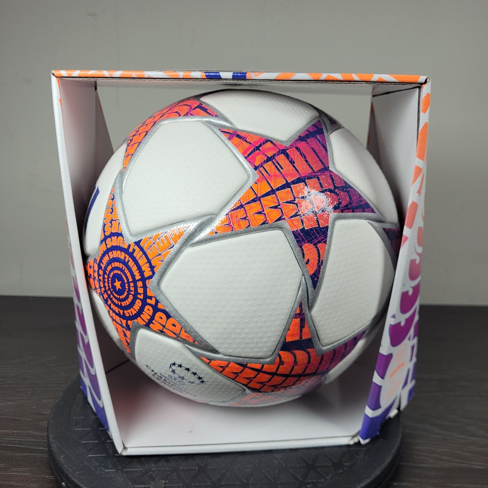 Adidas WUCL Pro Women's Champions League Official Match Ball Size 5 IA0958 BNIB Adidas WUCL Pro Women's Champions League Official Match Ball Size 5 IA0958 BNIB