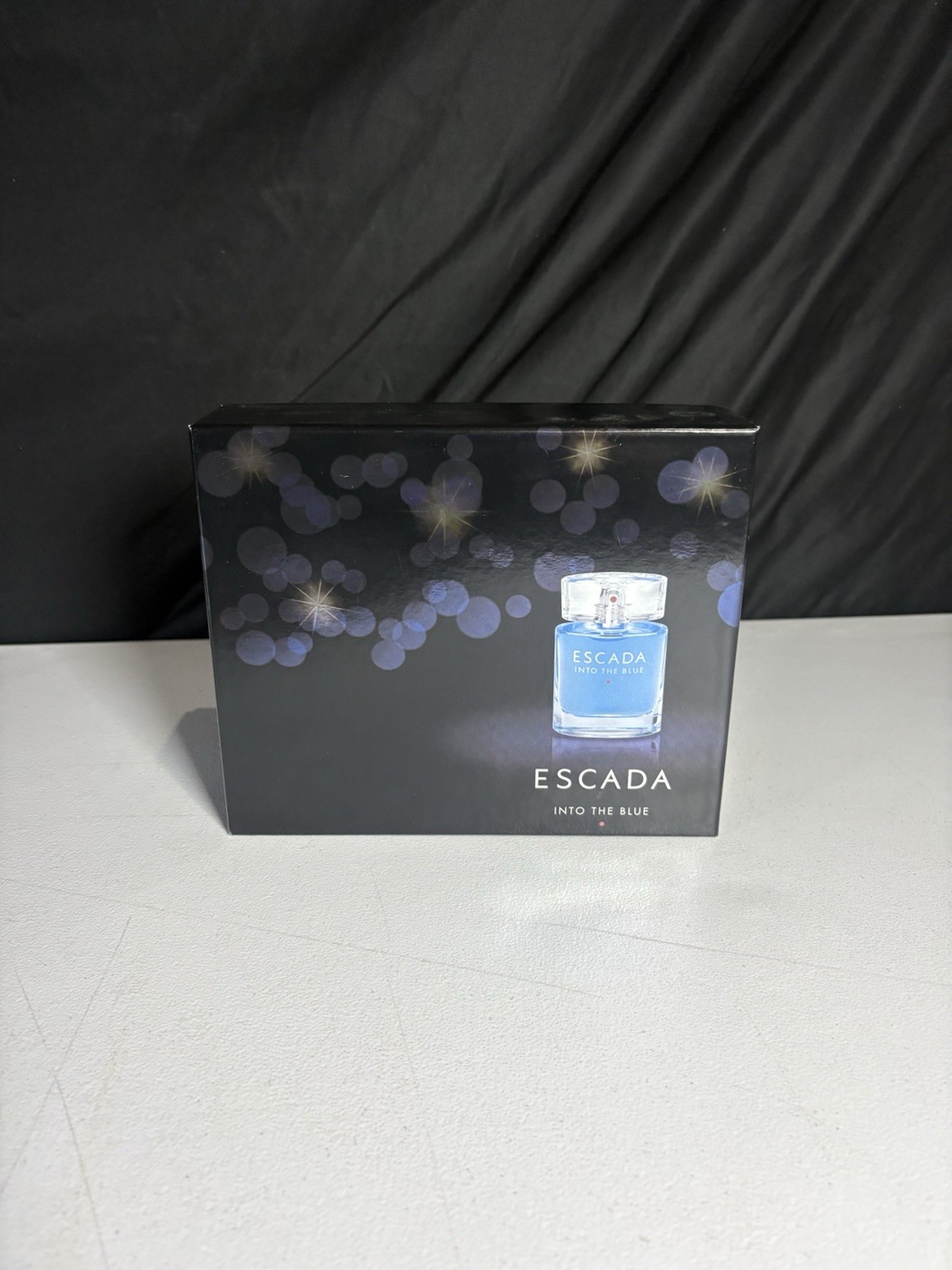 ESCADA INTO THE BLUE Eau de Parfum 1.6oz/50ml NWB Vintage RARE DISCONTINUED SET
