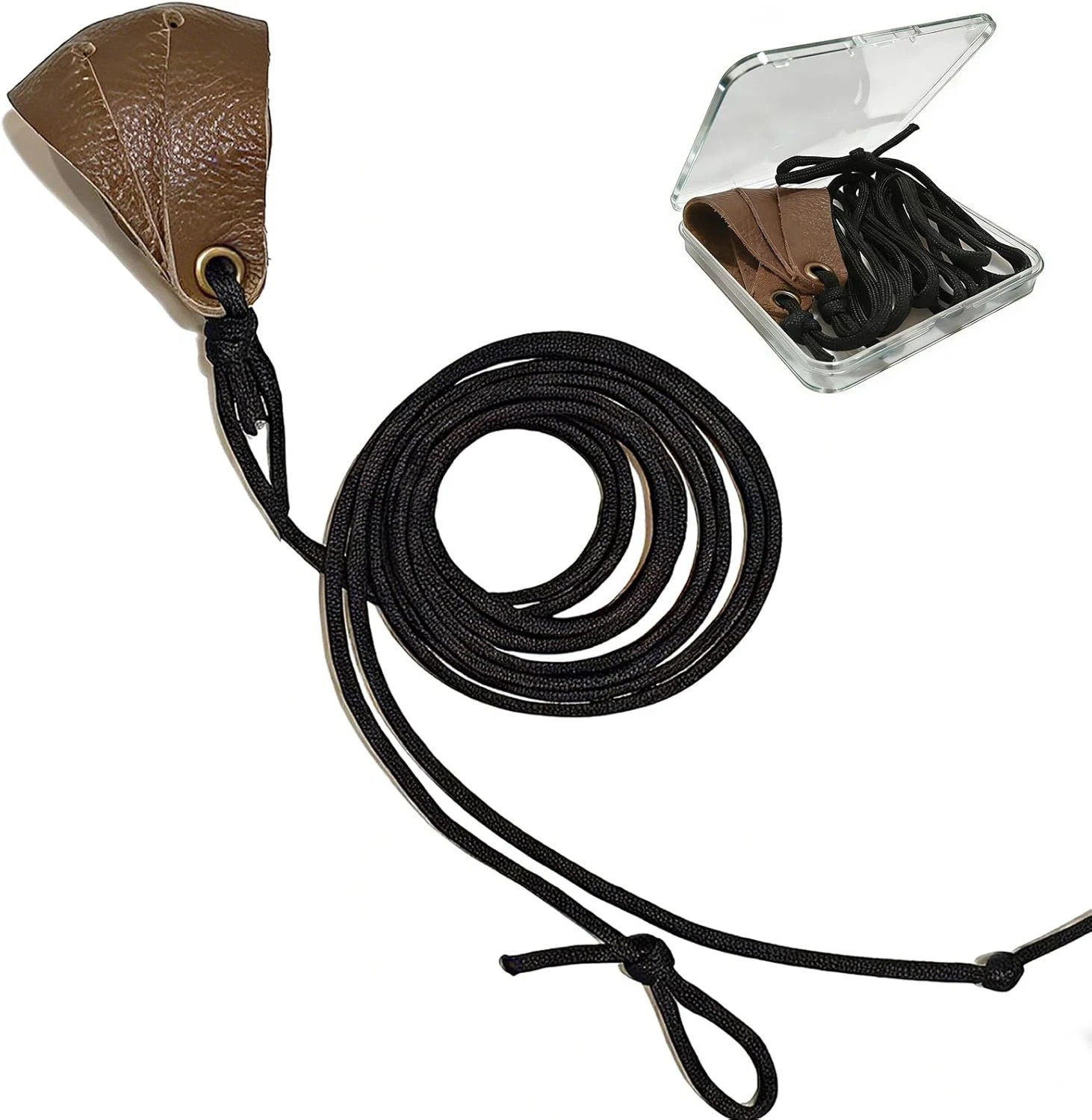 Pan Shepherd Sling for Rock Throwing,Outdoor Survival Skill Tool with 2.4M 9-Cor