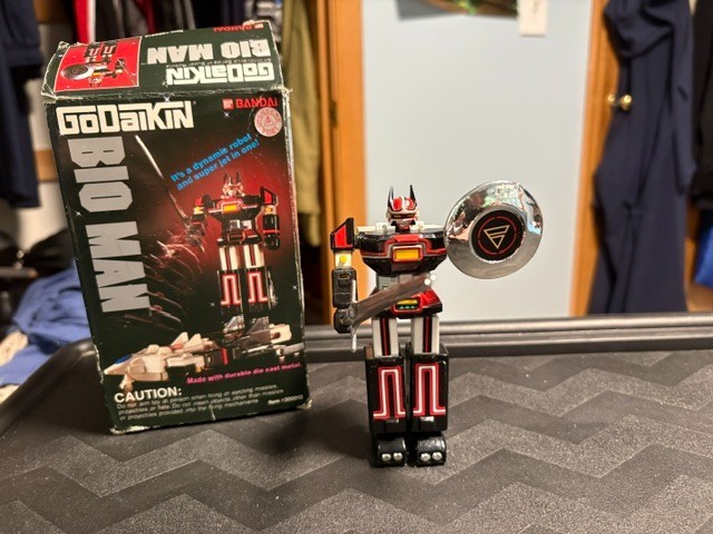 Bandai Chogokin GC-12 Bioman Sentai Bio Robo US ver. REFURBISHED (PLEASE READ)