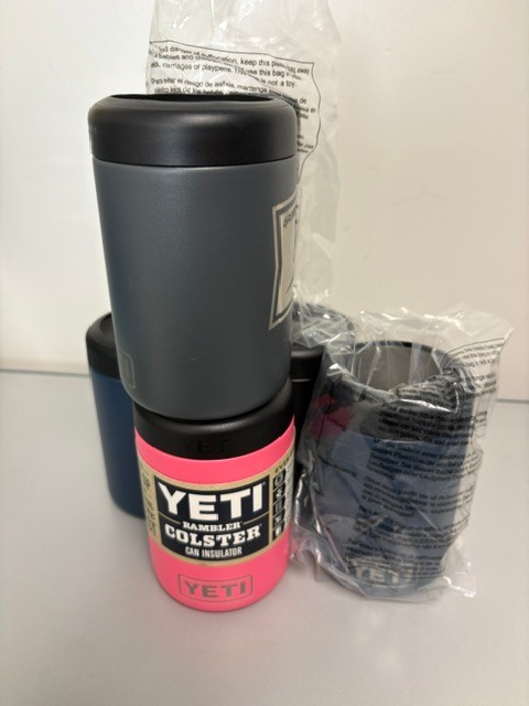1 Yeti OOPS 12oz Colster- Error Engraving, Mis-Engraved,  Assorted Colors Random