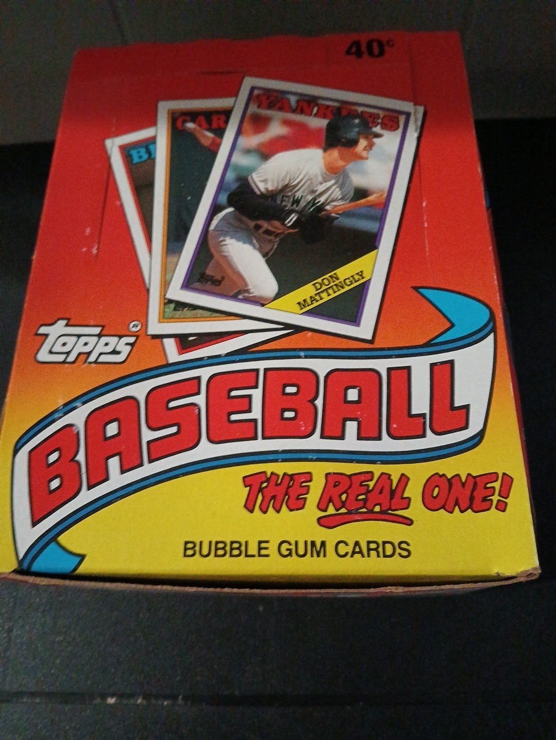 1988 Topps Baseball Unopened Wax 36 Factory Sealed Packs 1988 Topps Baseball Unopened Wax 36 Factory Sealed Packs