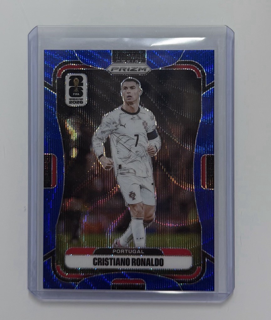 Panini 2026 Prizm FIFA World Cup Cristiano Ronaldo Portugal #367 Blue /55