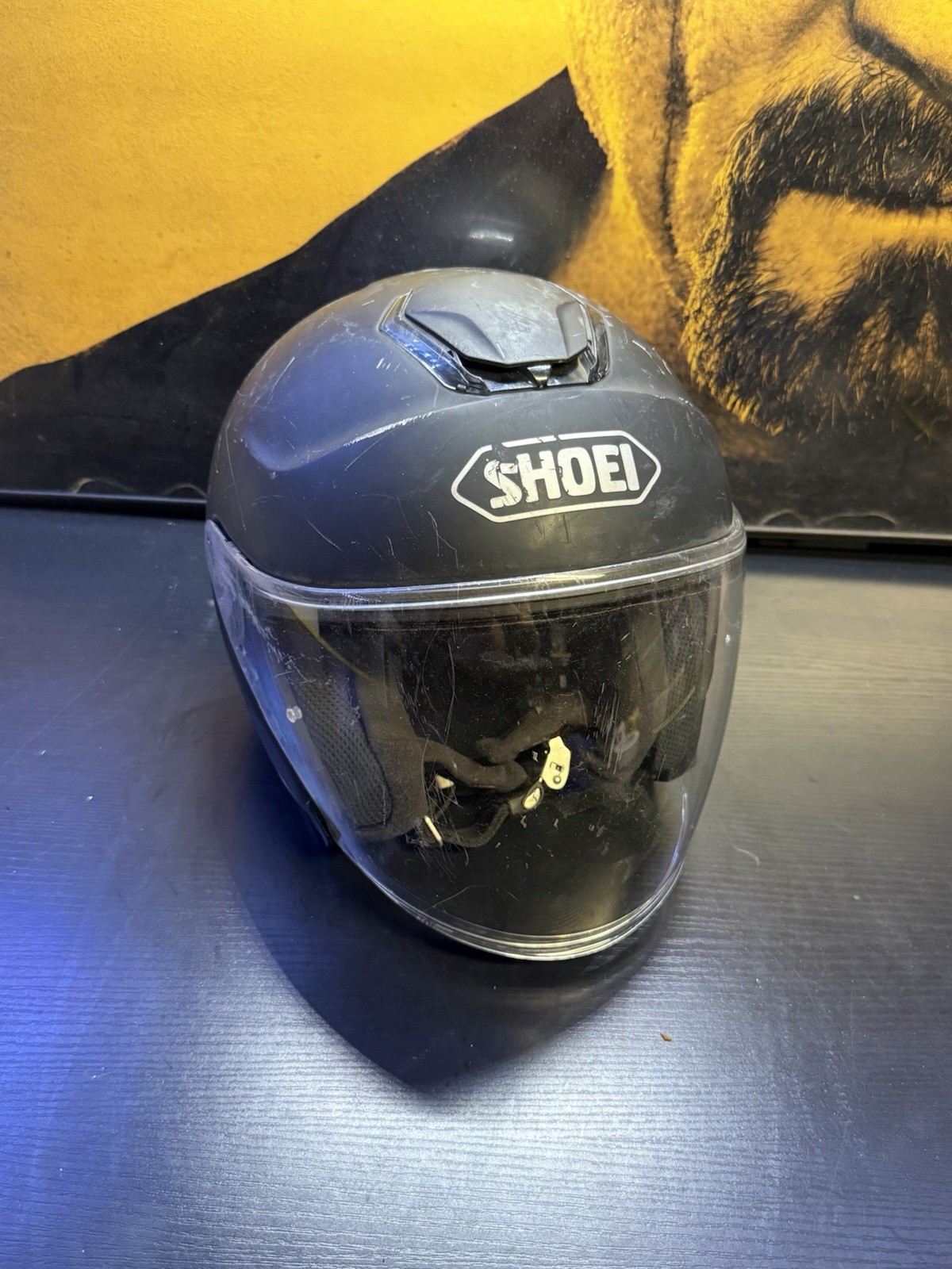 Shoei J-Cruise Open Face Motorcycle Helmet Matte Black Size XL 61-62cm Shoei J-Cruise Open Face Motorcycle Helmet Matte Black Size XL 61-62cm
