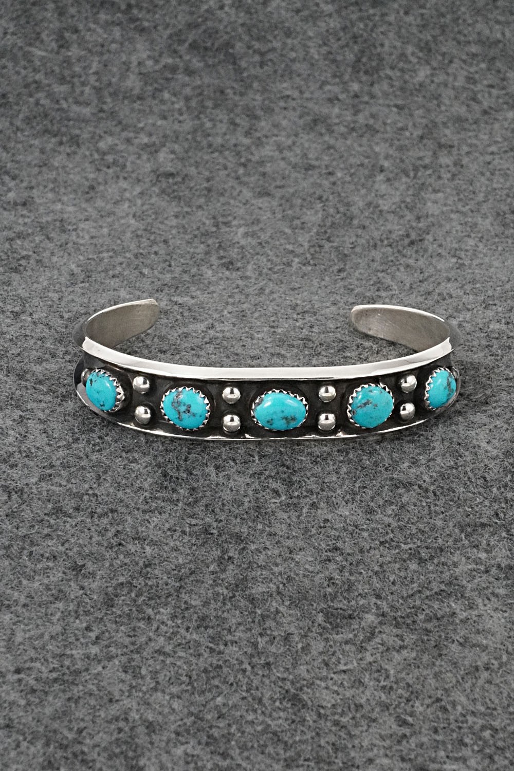 Turquoise & Sterling Silver Bracelet - Paul Largo