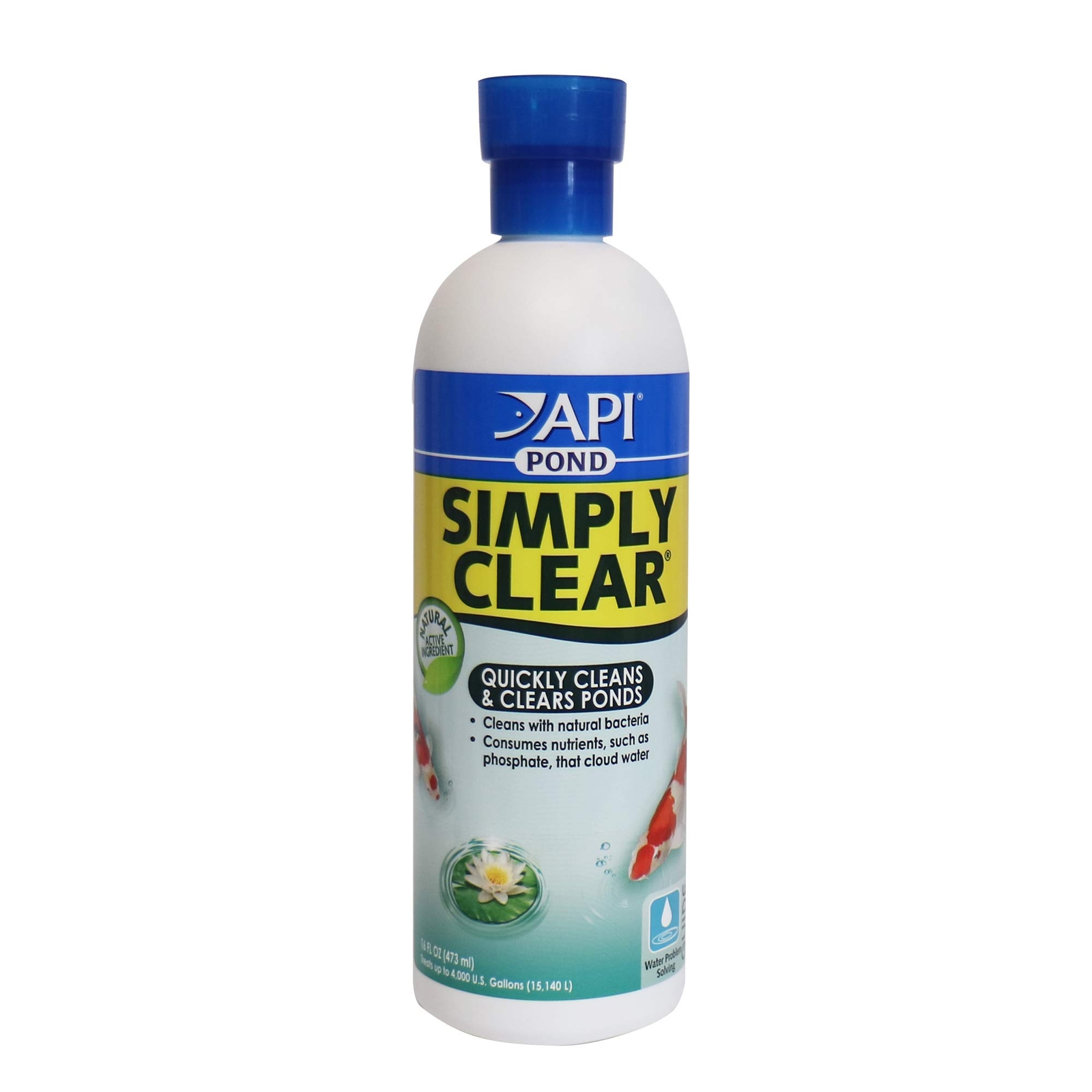 API Pond Simply Clear Water Clarifier 16 Ounce Freshwater Pond Treatment