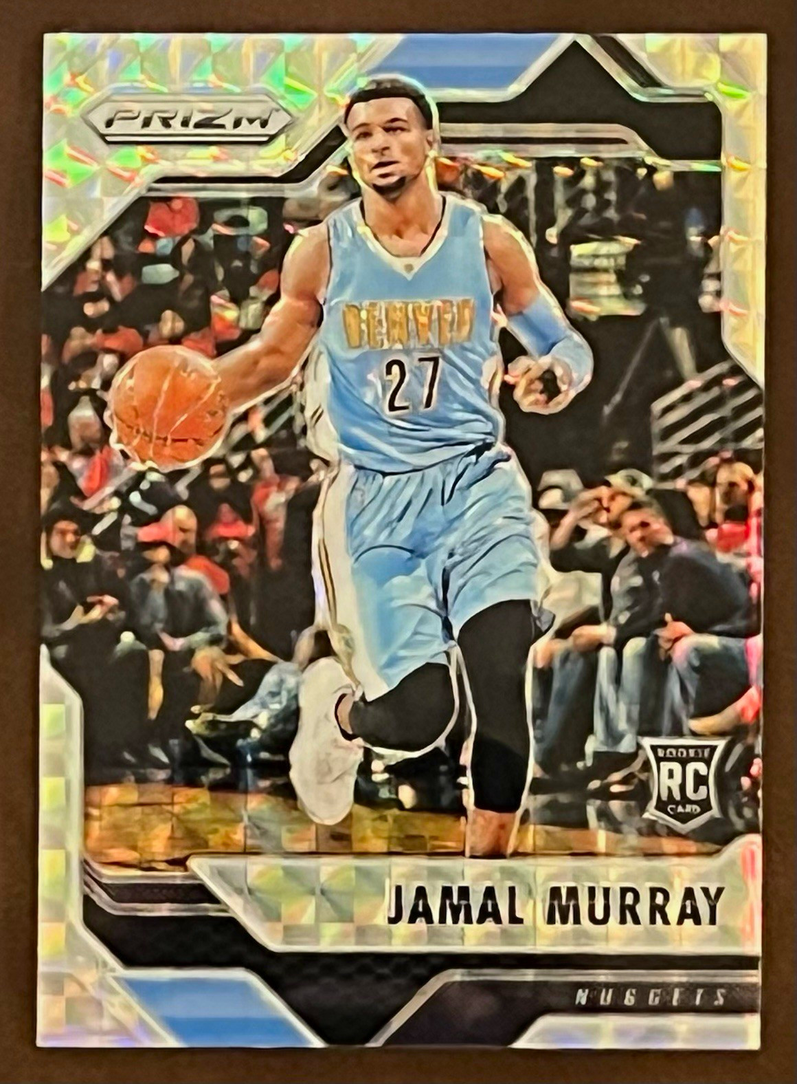 Panini 2016-17 Prizm Mosaic Jamal Murray Rookie Base #42 Denver Nuggets
